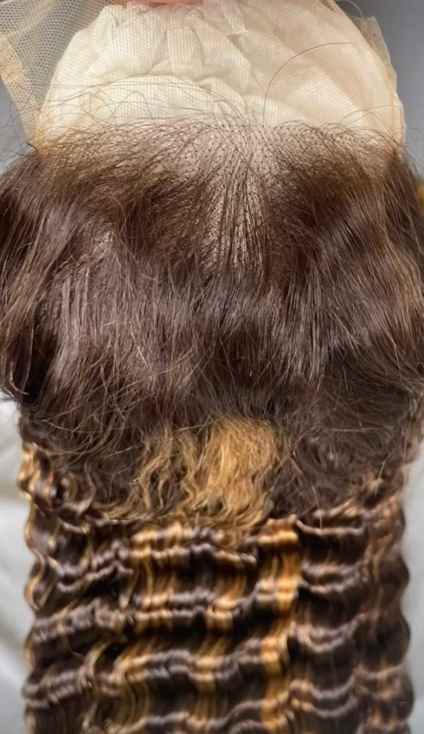13*4 Frontal Highlight Wigs